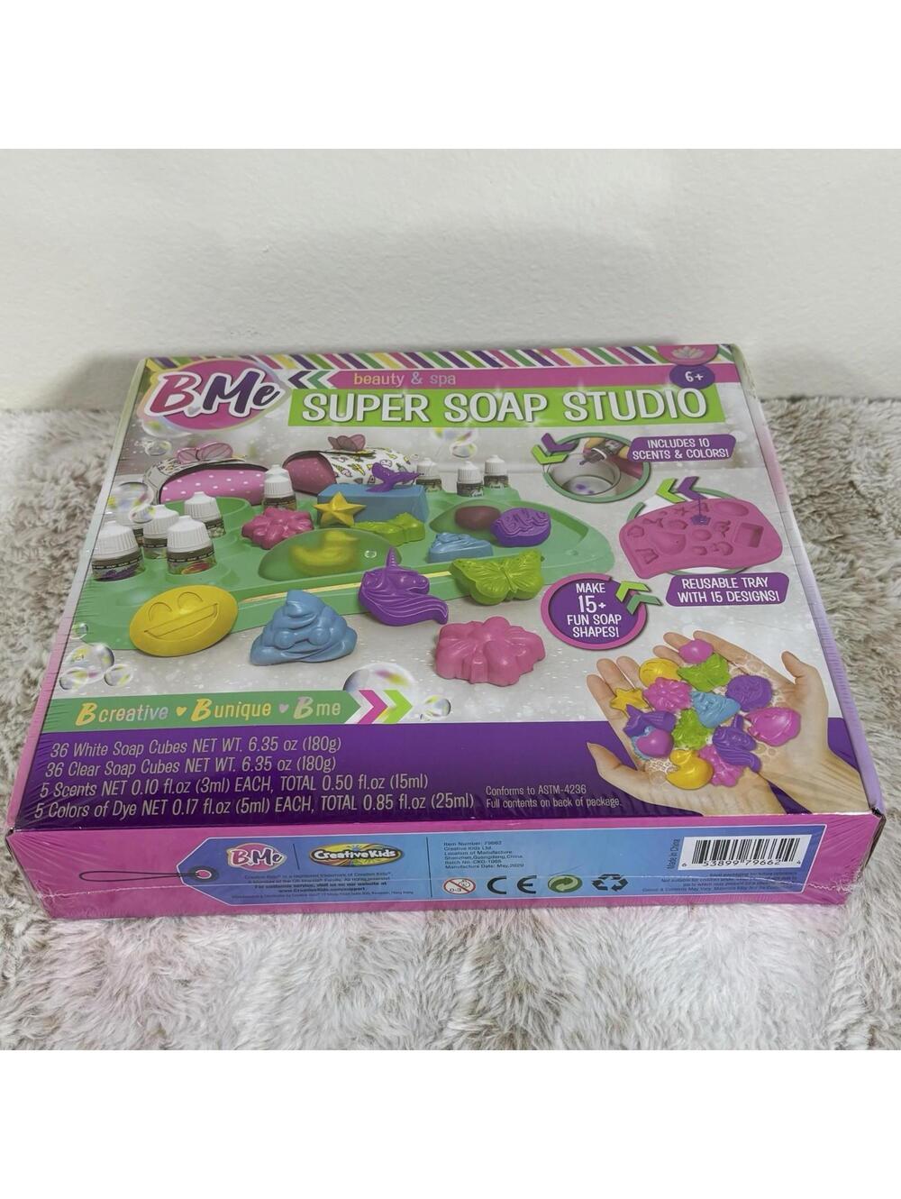 Super Soap Studio. Kids Or Adult Soap Making Kit. 15+ Fun Soap Shapes!! 5 Scents - Picture 3 of 7